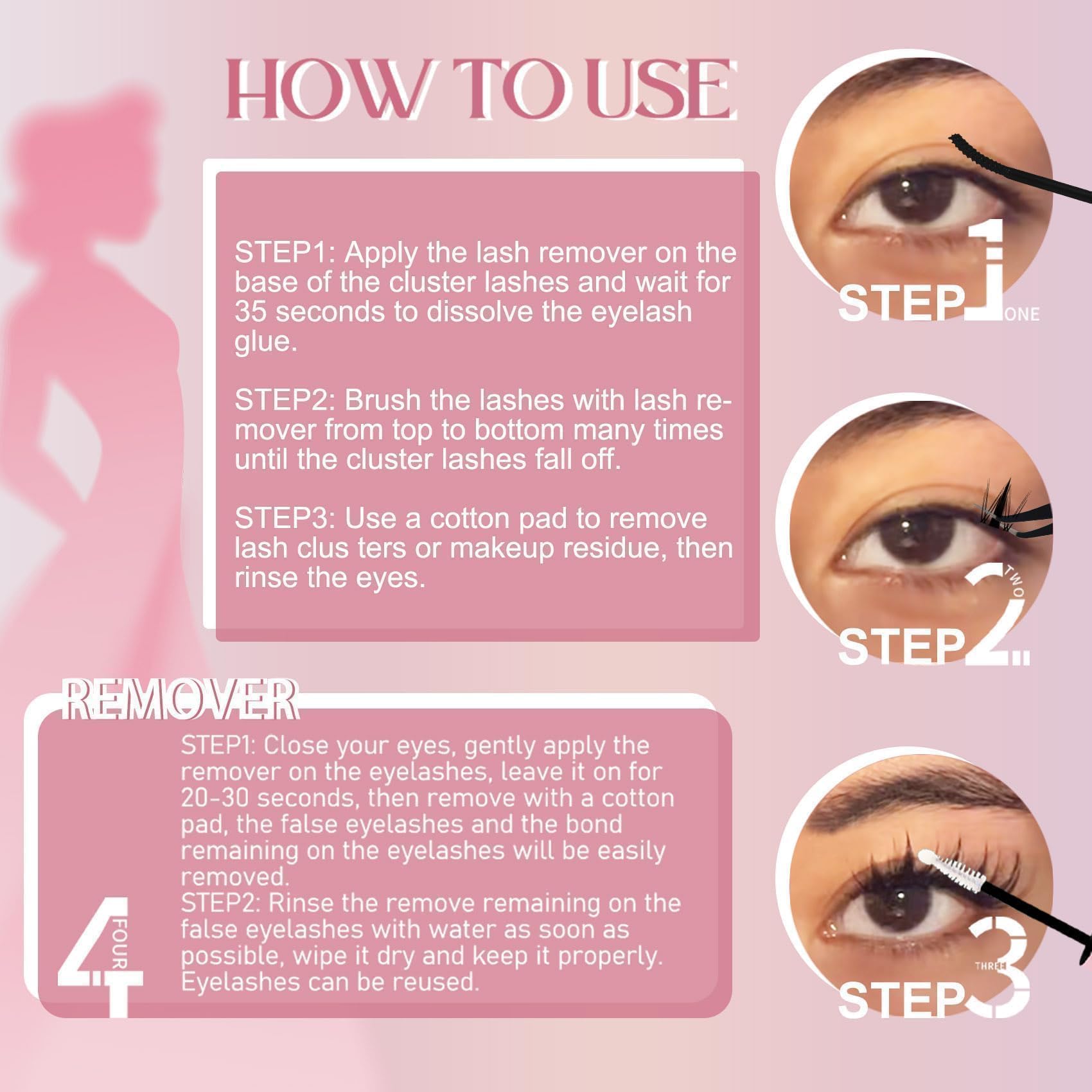 Ninglash Nettoyage Apres Usage: retrait facile et entretien.