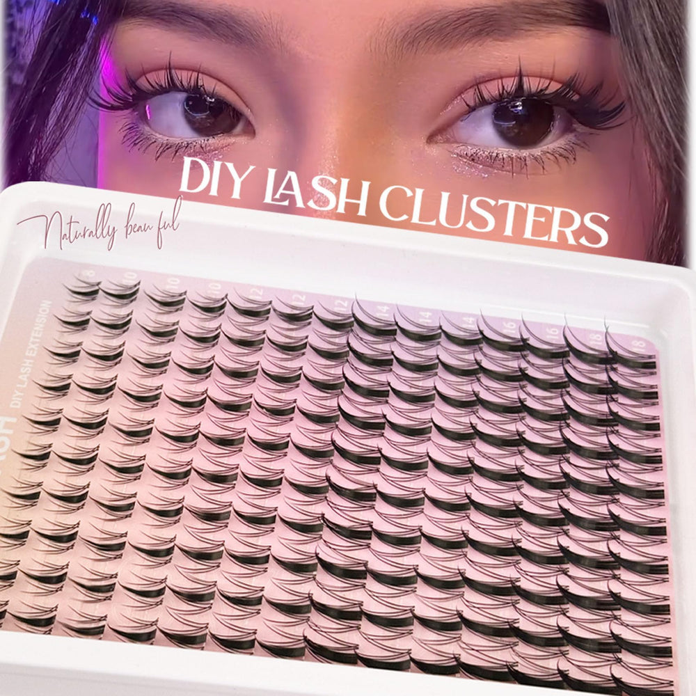 Ninglash Spikes Lash Clusters: effet piquant et distinct.