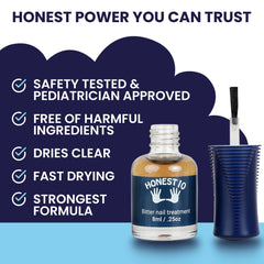 Nipit Honest10 vernis amer pour prévention du mordillement chez adultes