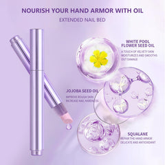 NIQZOPA huile cuticule nourrissante 3,5 ml pour hydrater et protéger les extrémités