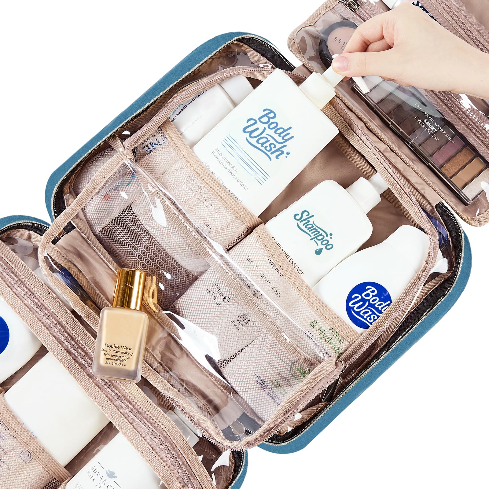 NISHEL crochet de suspension intégré pour accès rapide.