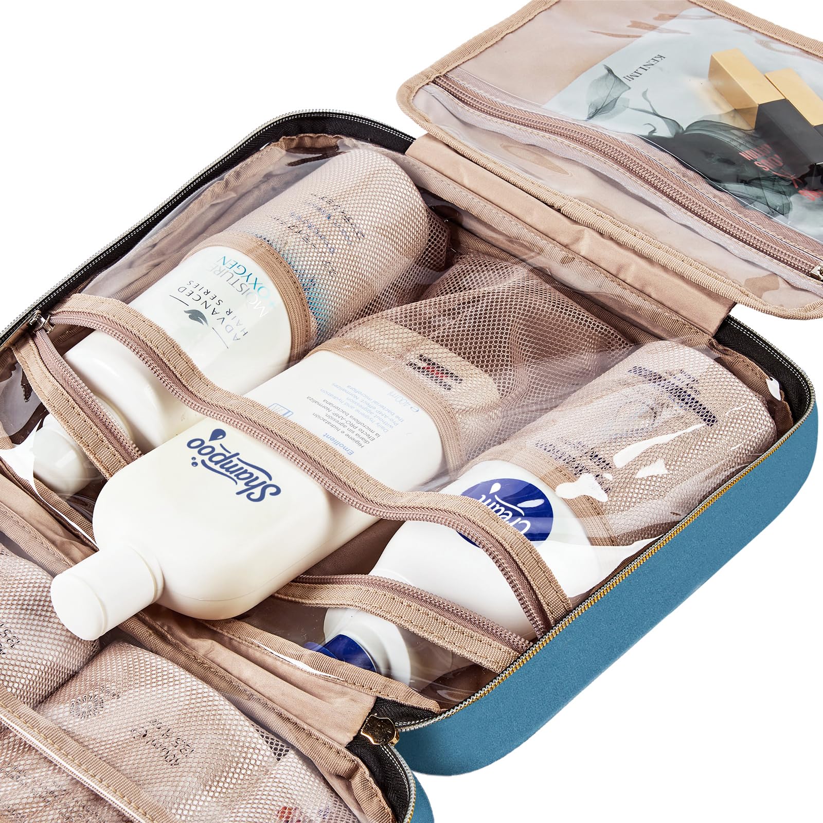 NISHEL poche frontale accessible pour rangement sécurisé.