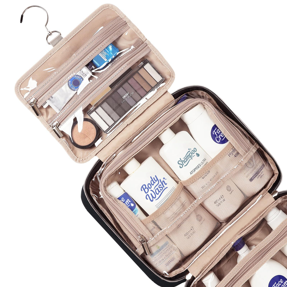 NISHEL poches elastiques rangement efficace pour maquillage et soins.