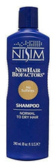 Nisim NewHair BioFactors - etiquette: informations claires et sécurité d'utilisation.