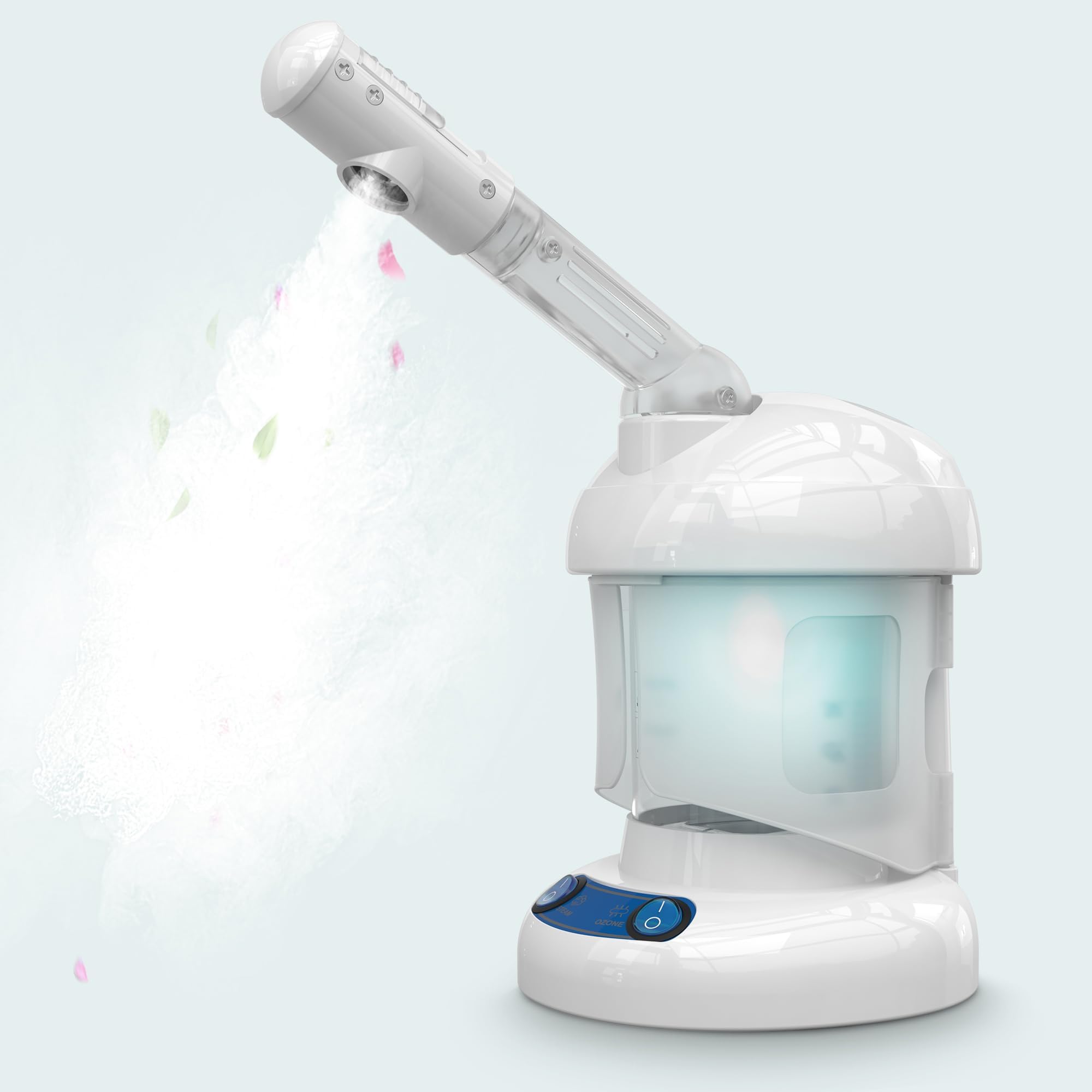 Nisperos Nano Ionic vapeur visage routine quotidienne pour une peau hydratée.