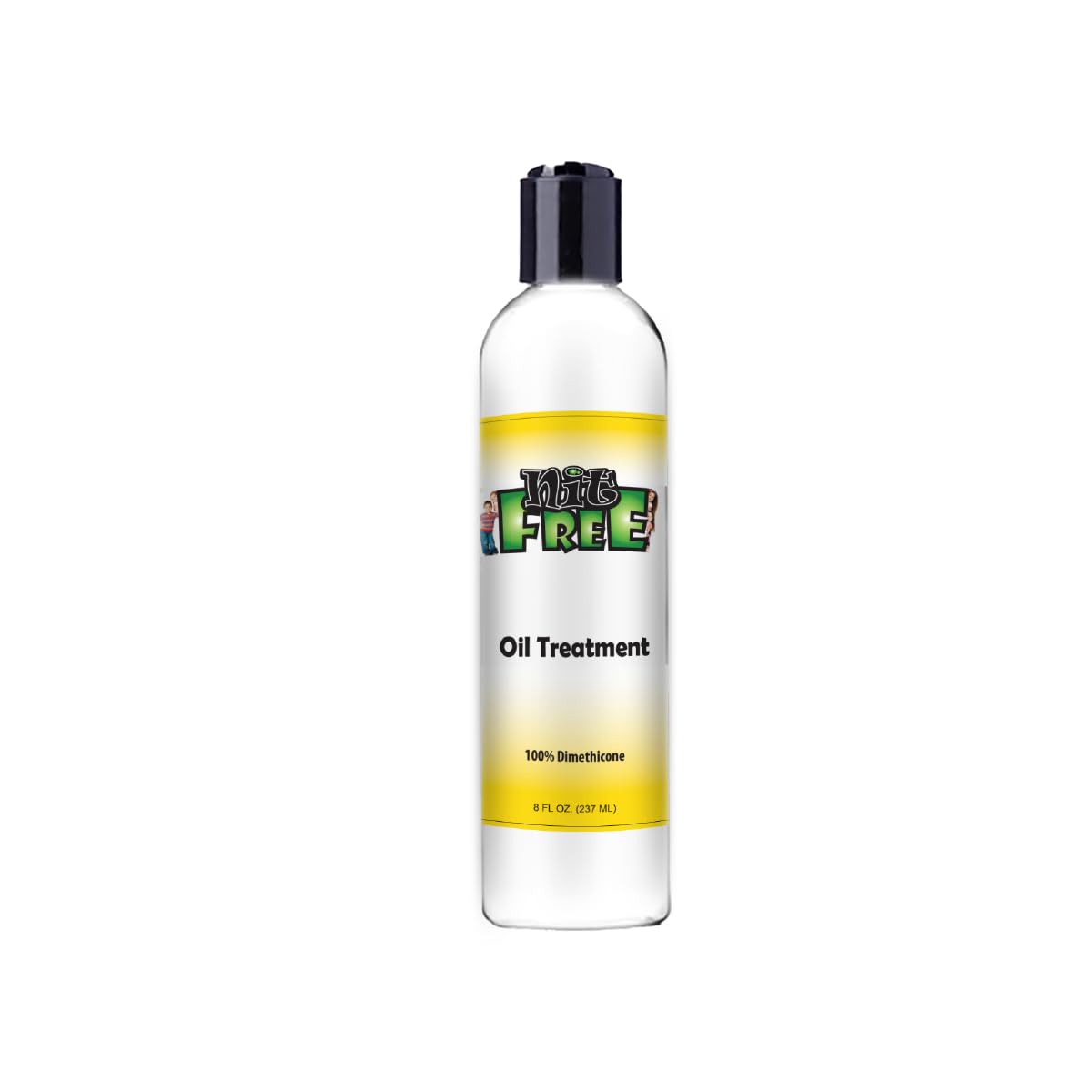 Nit Free bouteille 8 onces – huile diméthicone pratique et sûre pour toute la famille.