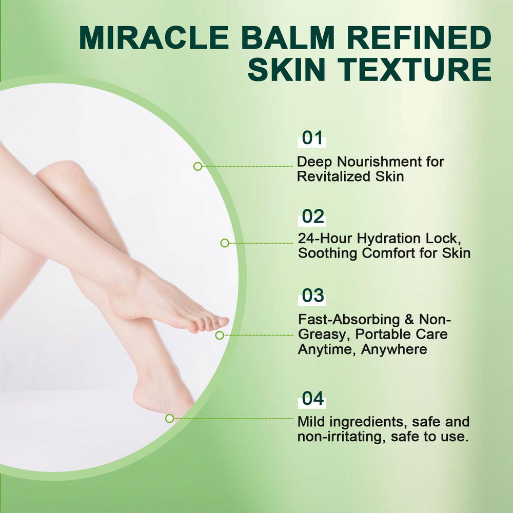 Absorption rapide de Nitidissima Miracle Balm après massage