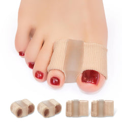 Niupiour séparateur d'orteils bunion en gel avec doublure pour un confort quotidien.