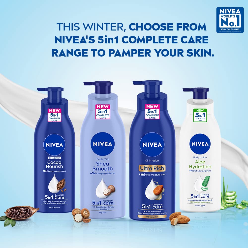 Emballage pratique NIVEA Aloe Hydration, facile à manipuler.