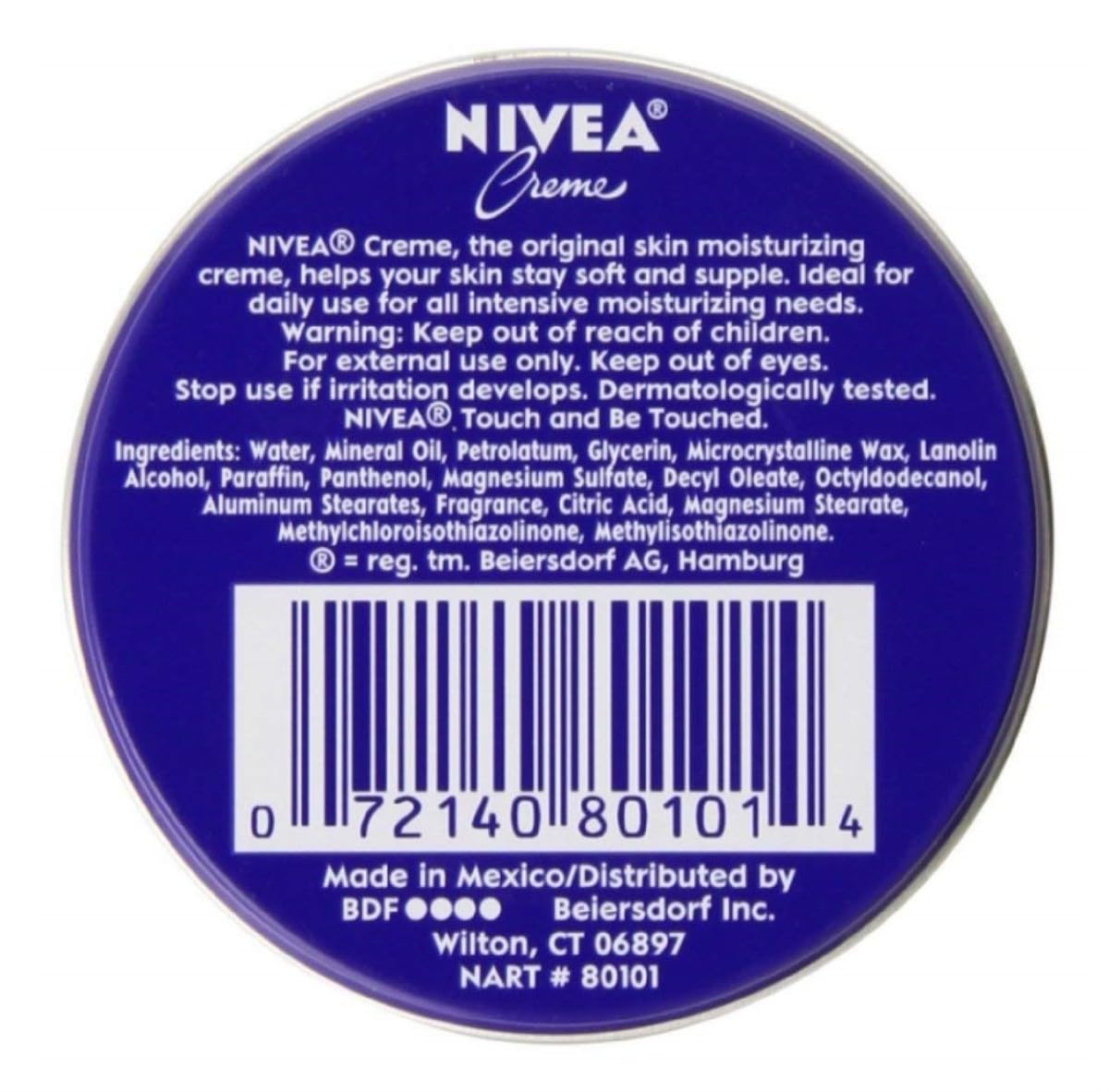 NIVEA Crème en lot de 36, offre pratique et économique.