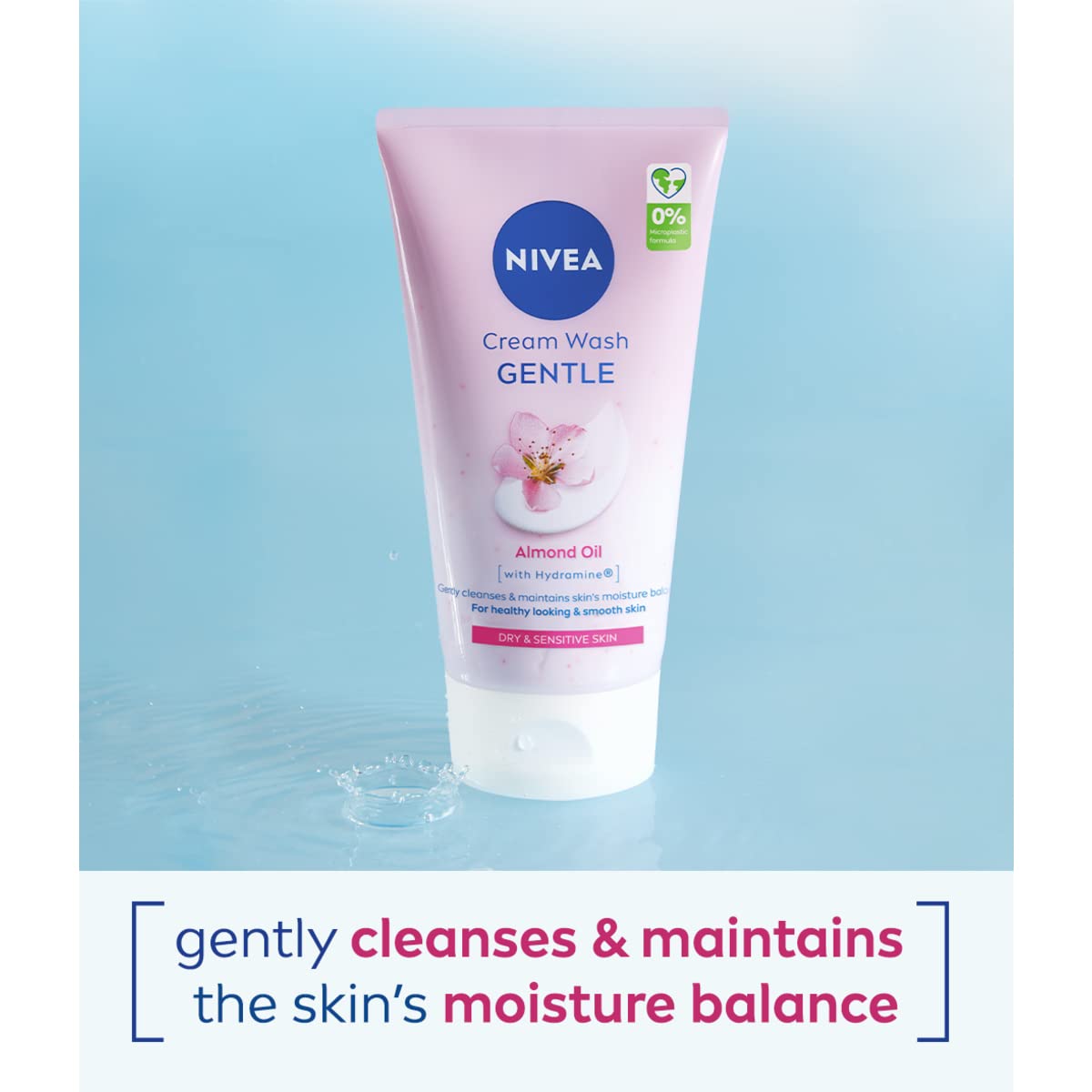 Texture crème onctueuse du Lavage Crème Daily Essentials purifiant sans dessécher