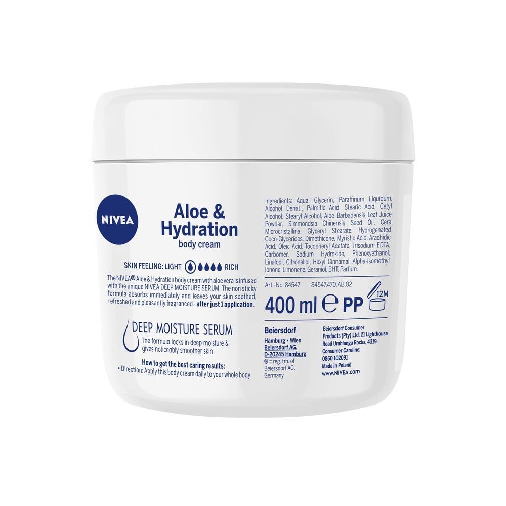 Emballage clair et qualité NIVEA renforçant la confiance.