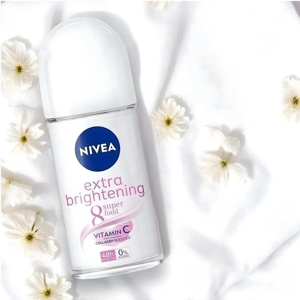 Ensemble de 3 déodorants roll-on NIVEA, pratique pour le voyage