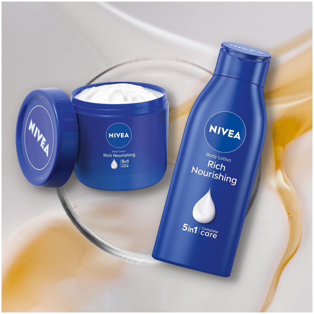 NIVEA huile d'amande, soin nourrissant pour peau sèche et souple.