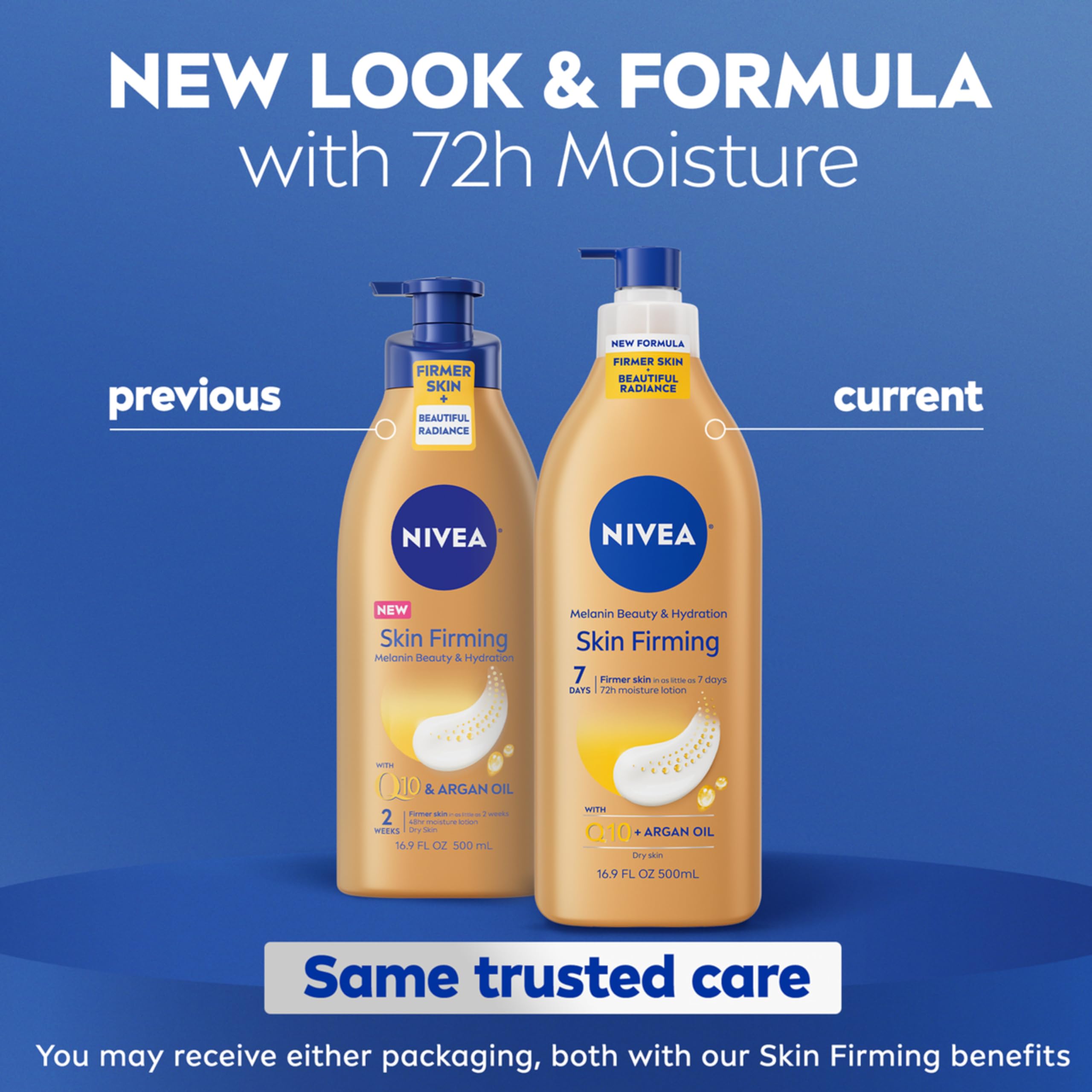 NIVEA Huile d’argan naturelle pour nourrir et lisser la peau.