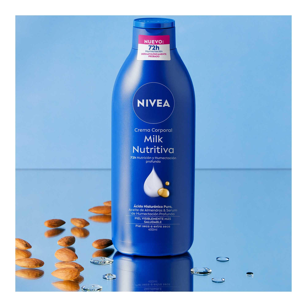 Hydratation longue duree pour le corps entier avec NIVEA.