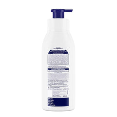 NIVEA Lotion Corps Natural Glow – texture crème visible, hydratation légère rapide.