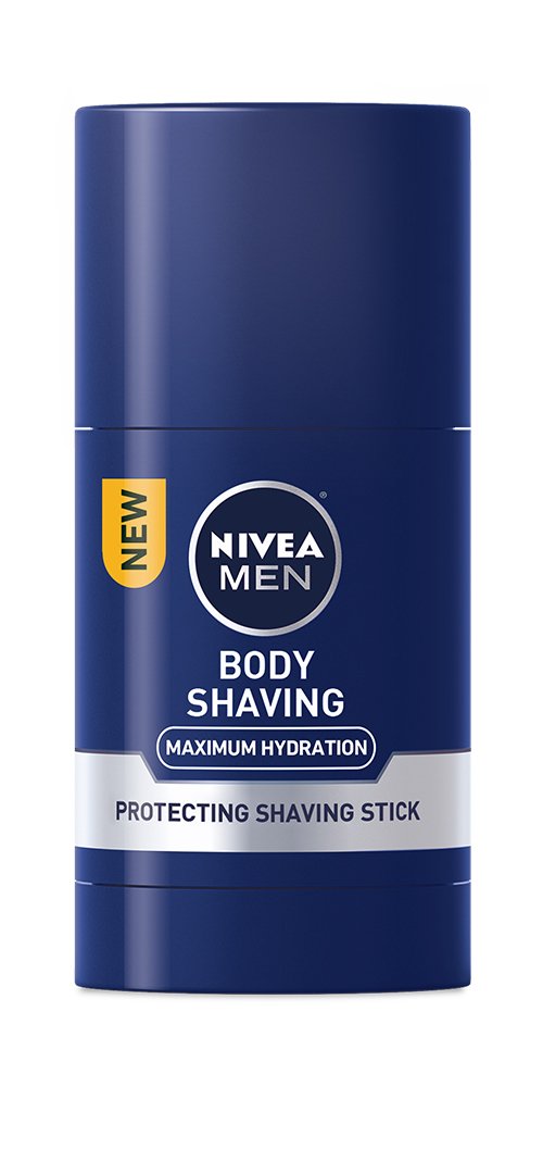NIVEA MEN baton de rasage hydratation maximale, prêt à l'emploi.