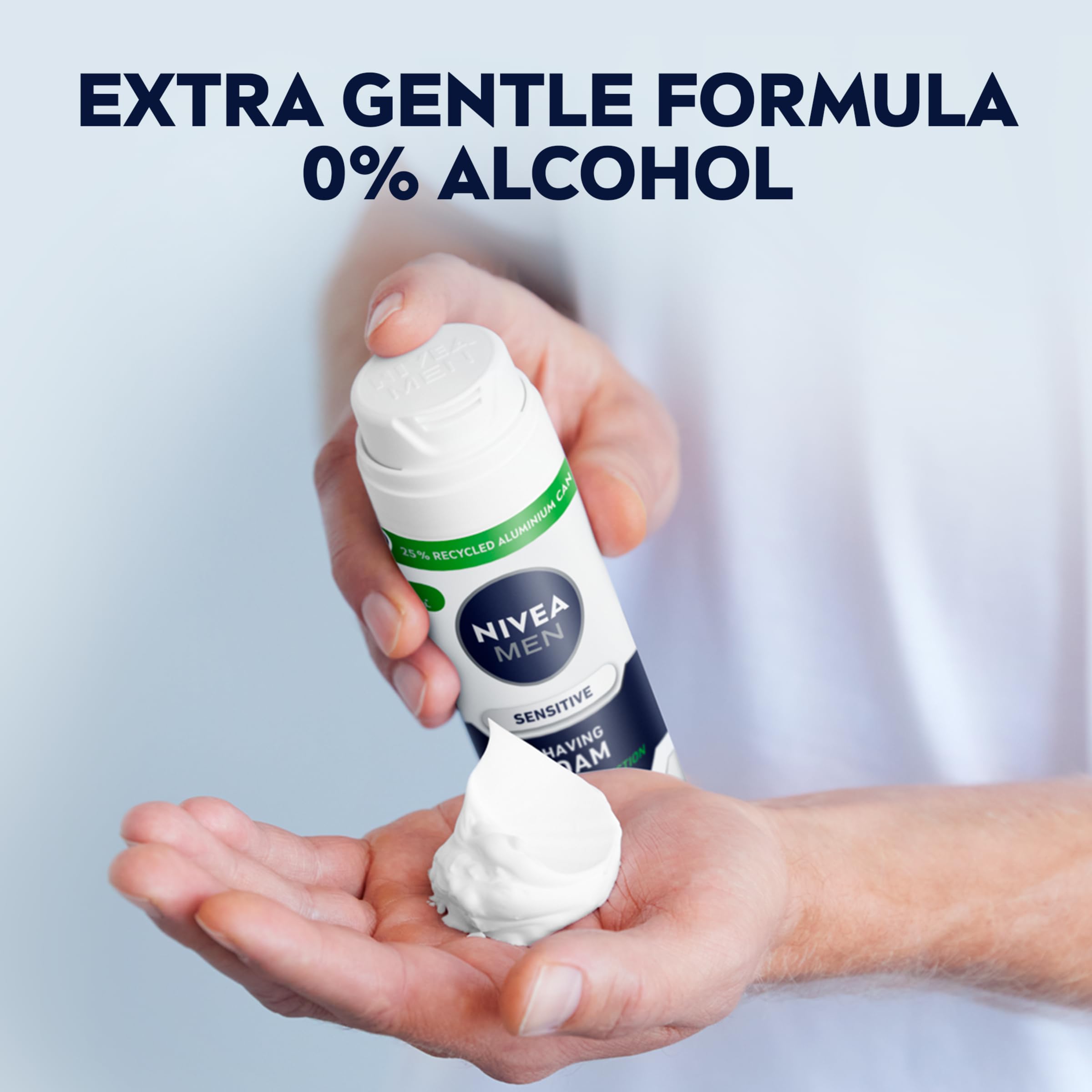 NIVEA MEN bouteille-ergonomique facile a prendre en main.