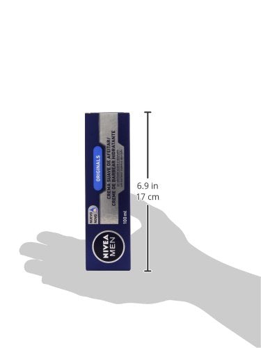 NIVEA MEN Crème de rasage douce, parfum frais discret.