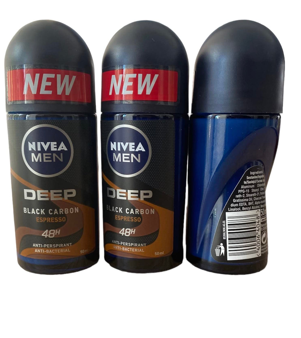 NIVEA Men 3-pack bundle featuring Amazonia scent, offering convenient gifting and value.