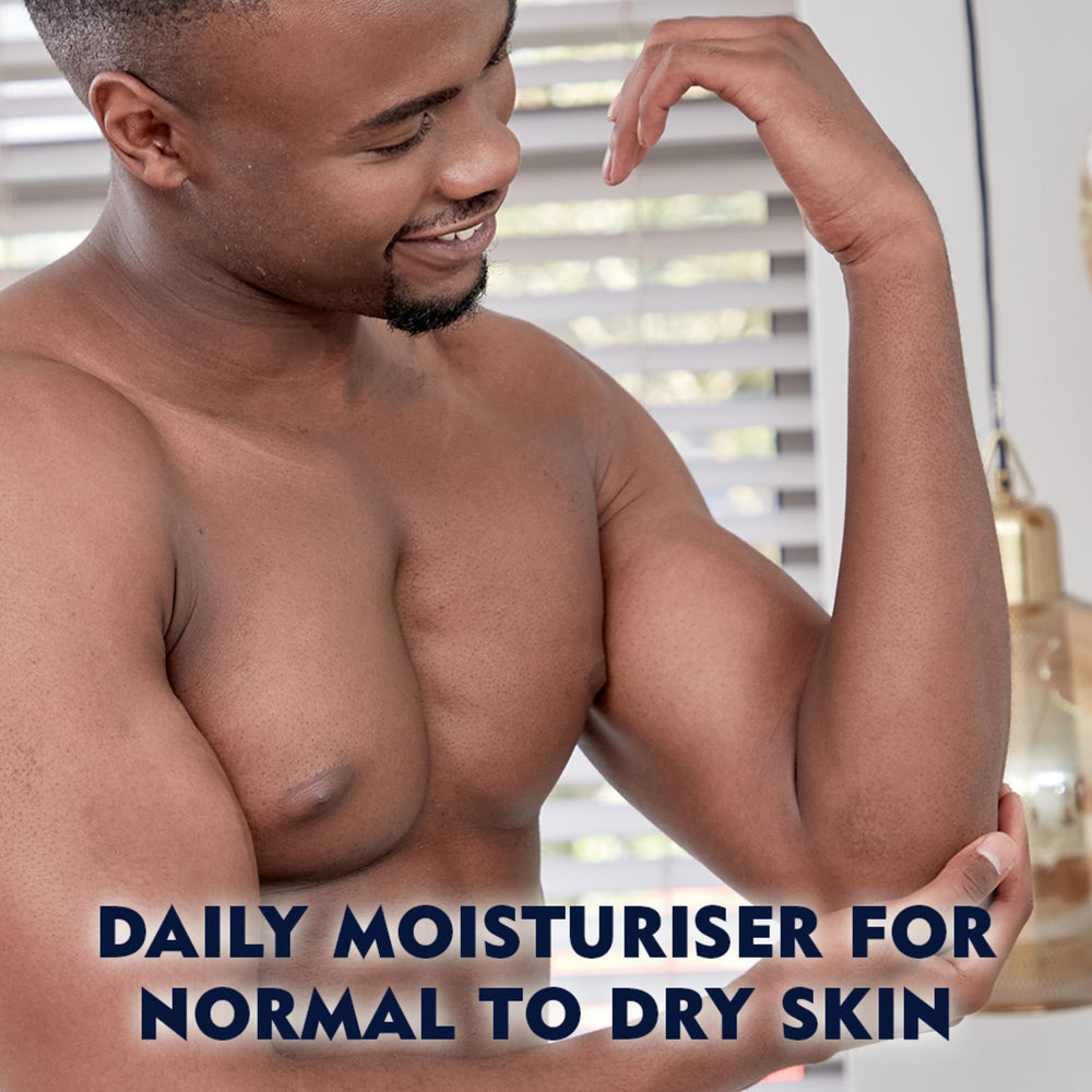 NIVEA Men Max Hydration, utilisation quotidienne pour confort durable.