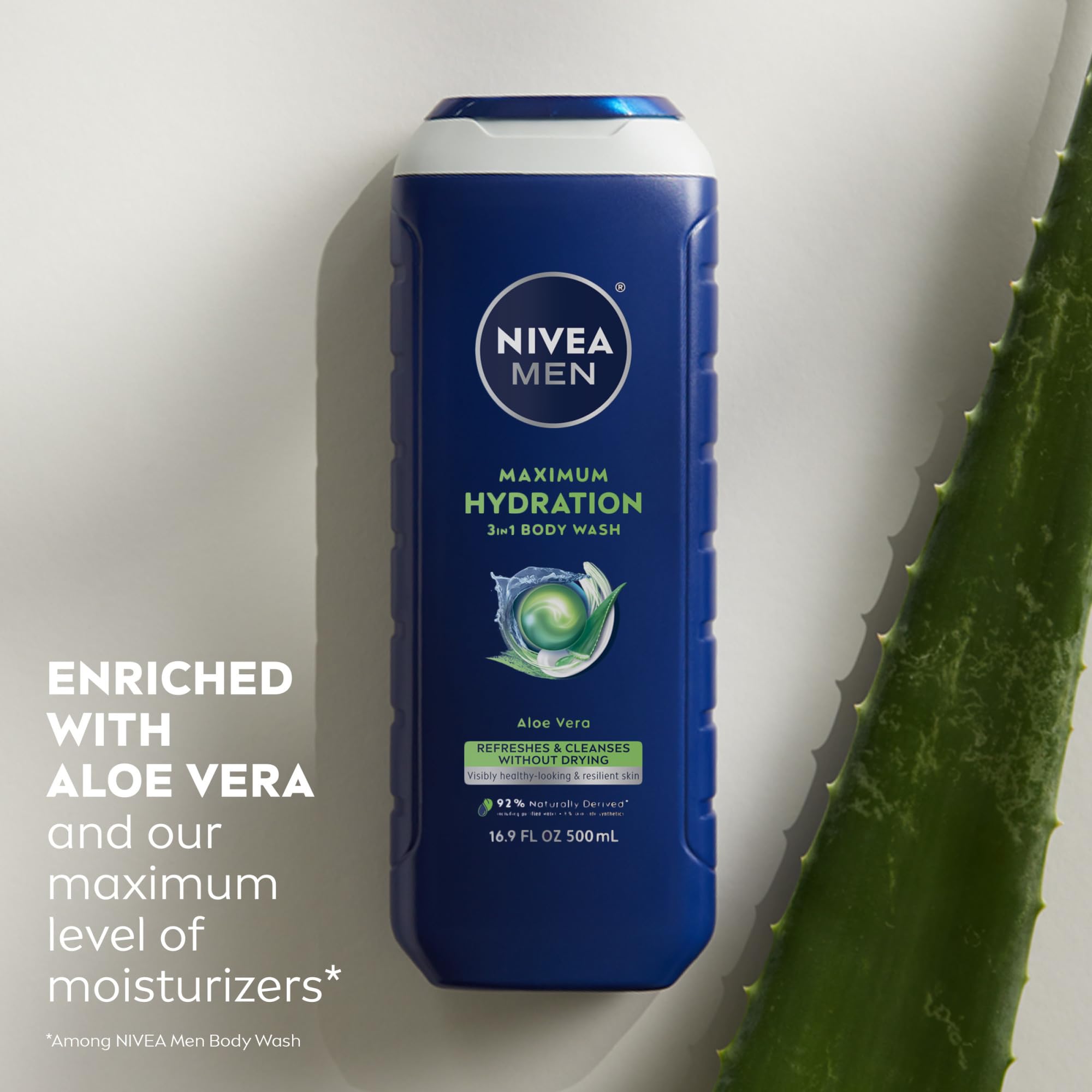NIVEA MEN Senteur agrumes et ambre boisée, masculine et durable.