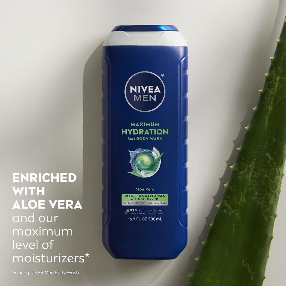 NIVEA MEN Senteur agrumes et ambre boisée, masculine et durable.