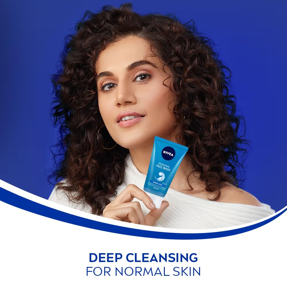 NIVEA peau propre après nettoyage, sensation fraîche et propre après l’utilisation.