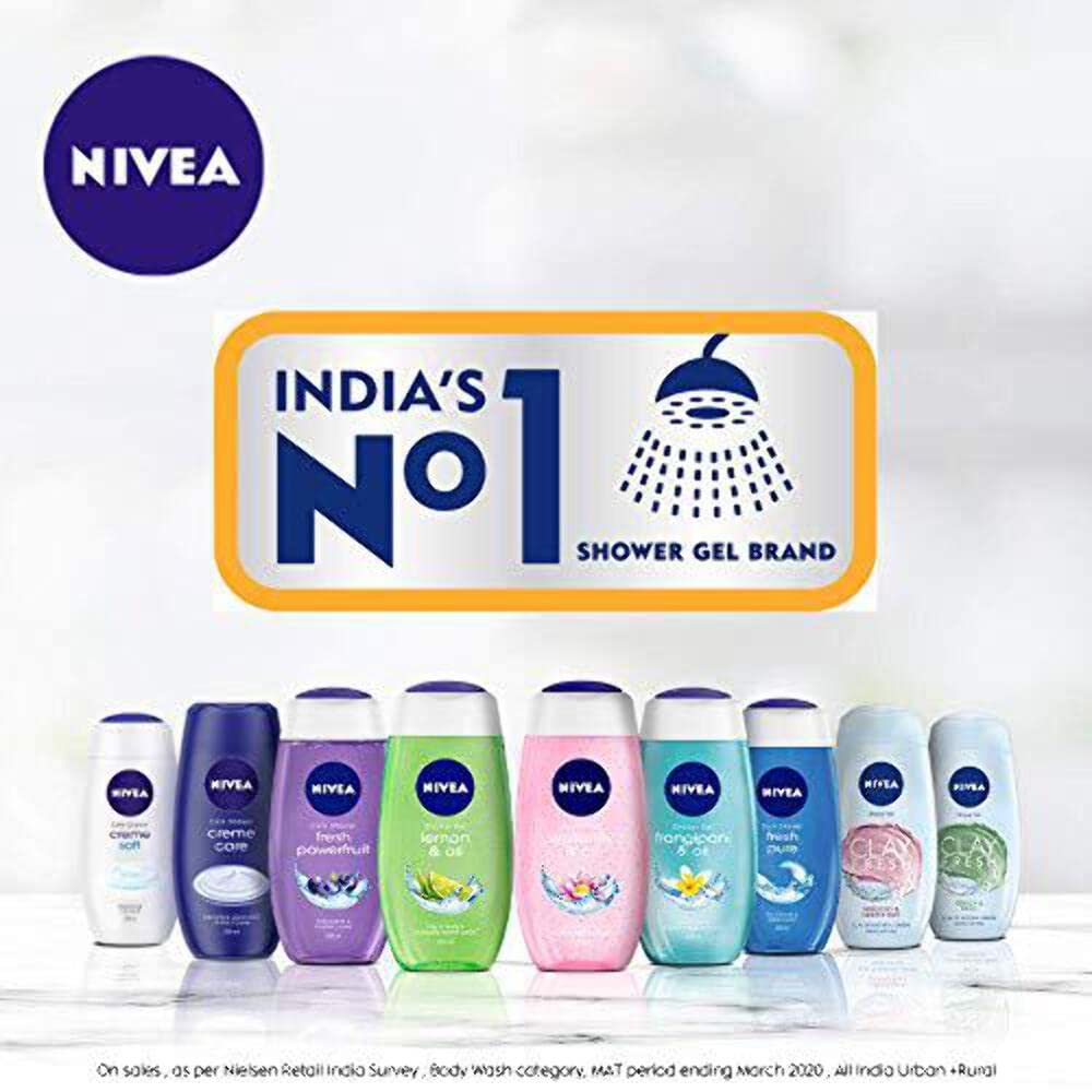 NIVEA Power Fruit Fresh rituel-douche-matin: demarrage rapide et parfum fruitee