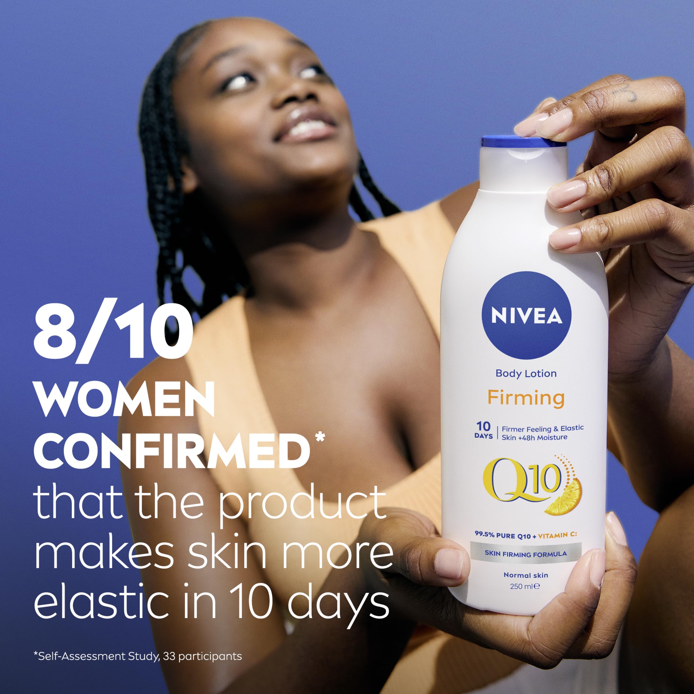 Parfum délicat et frais de NIVEA Q10 Energy Plus respecte les peaux sensibles.