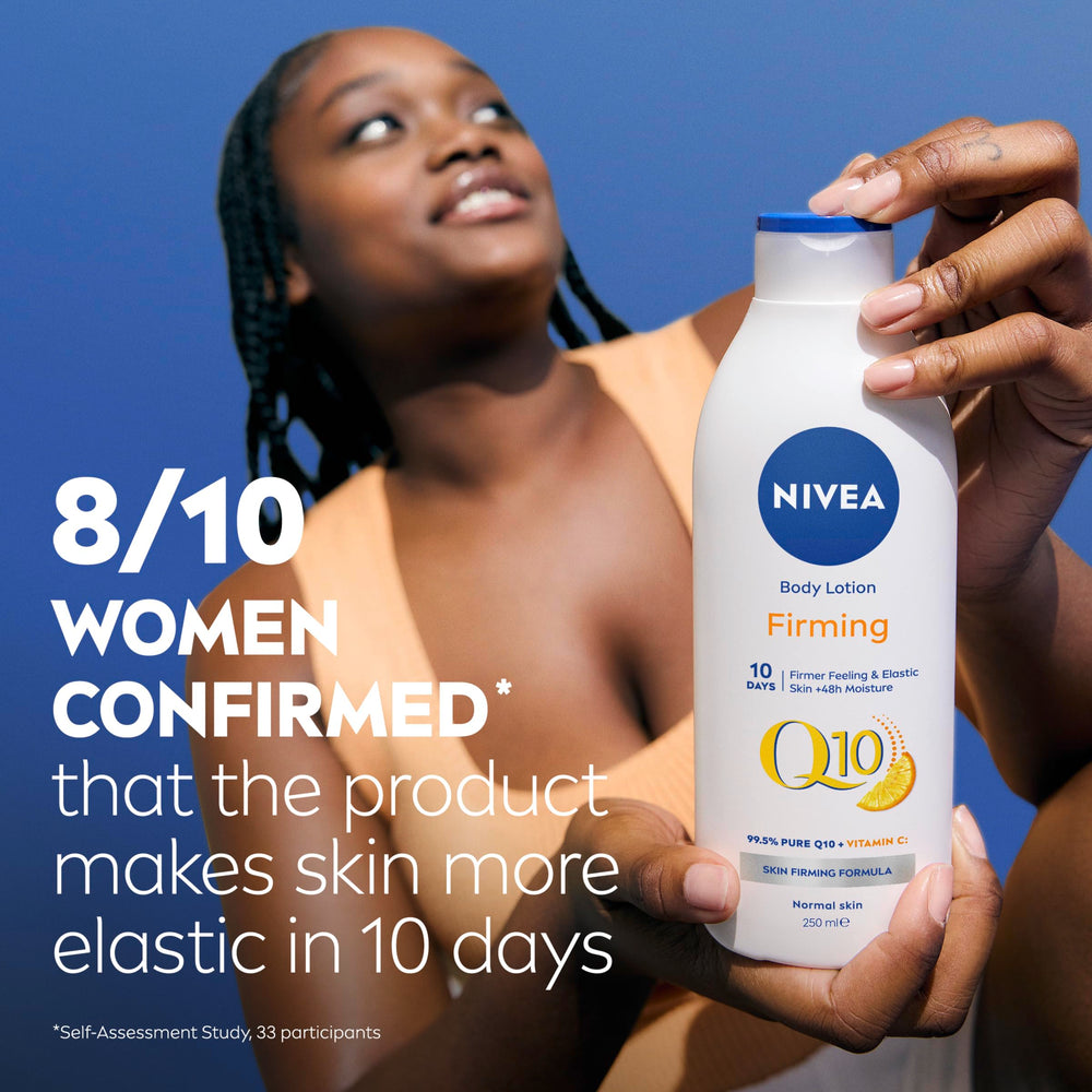 Parfum délicat et frais de NIVEA Q10 Energy Plus respecte les peaux sensibles.