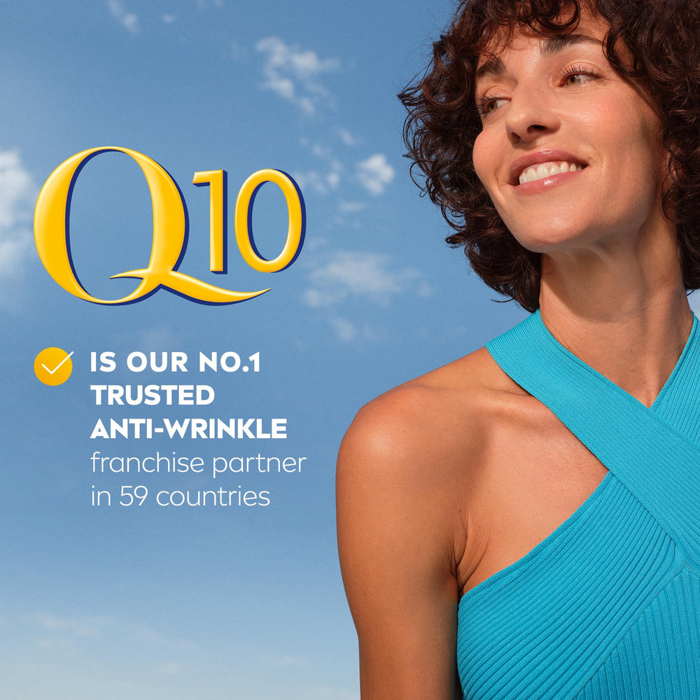 NIVEA Q10 Plus Anti-rides jour, utilisation quotidienne et protection SPF30.