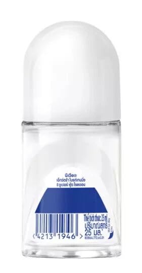 NIVEA roll-on éclaircissant, application sous les aisselles pour peau douce