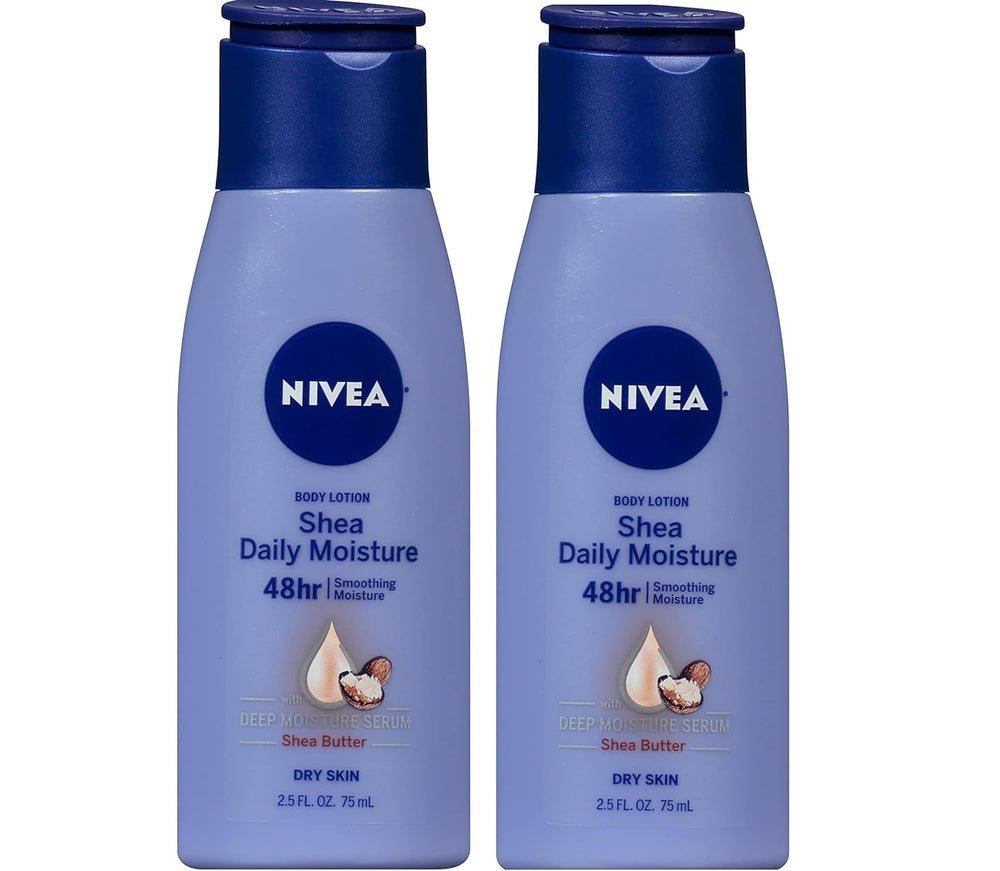 Lotion pour corps NIVEA Smooth Sensation, 74 ml, hydratation 24 h et absorption rapide