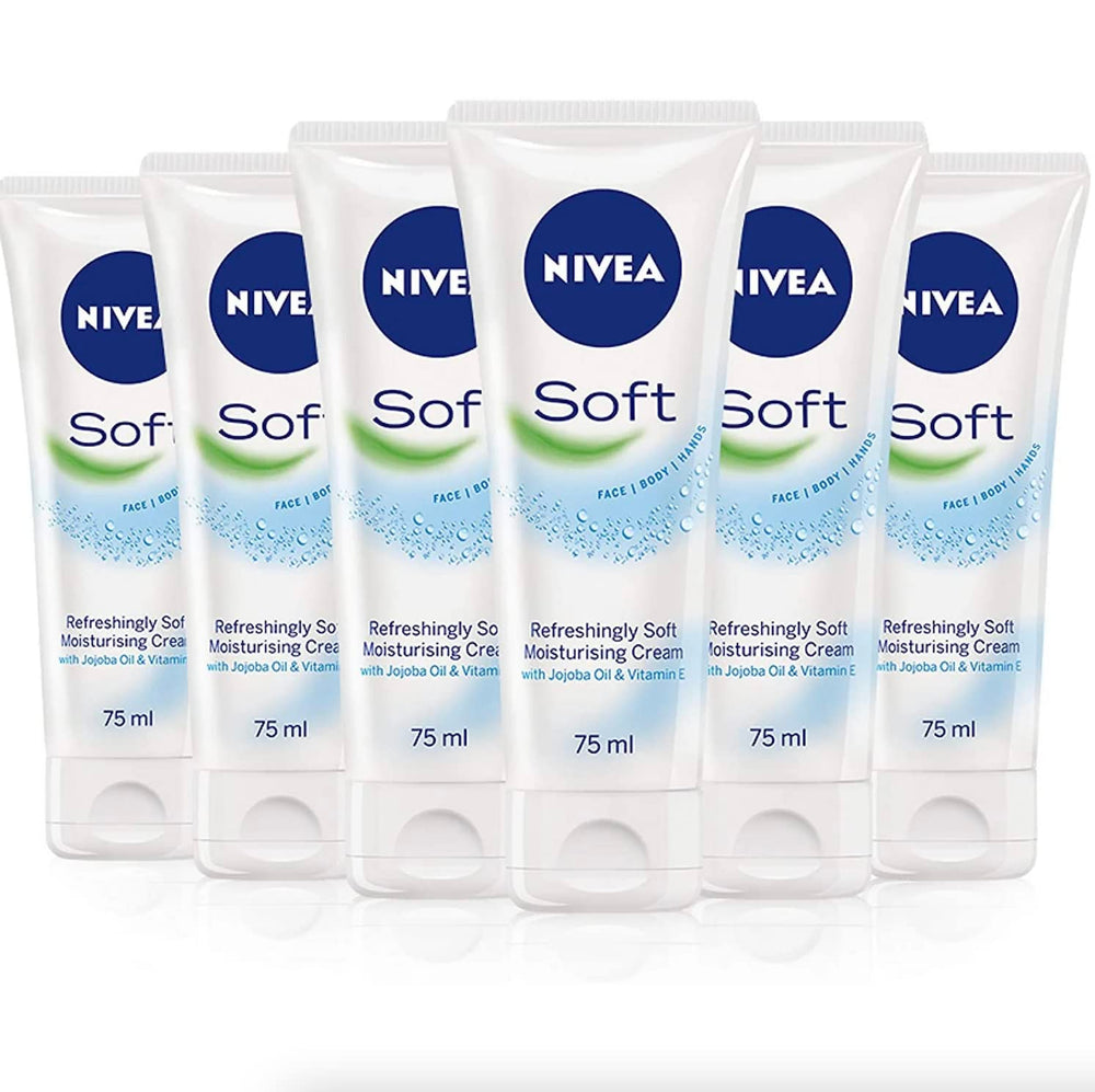NIVEA Soft crème hydratante dans pot compact pour hydrater en déplacement