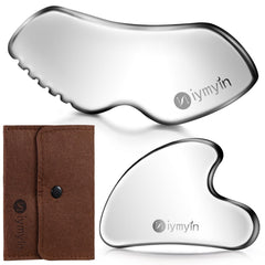 Niymyin Gua Sha visages et corps en acier inoxydable pour raffermir et relaxer.