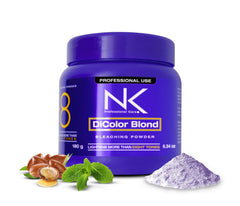 NK Professional Care DiColor Blonde, poudre decolorante: éclaircie jusqu'à 8 niveaux en douceur.