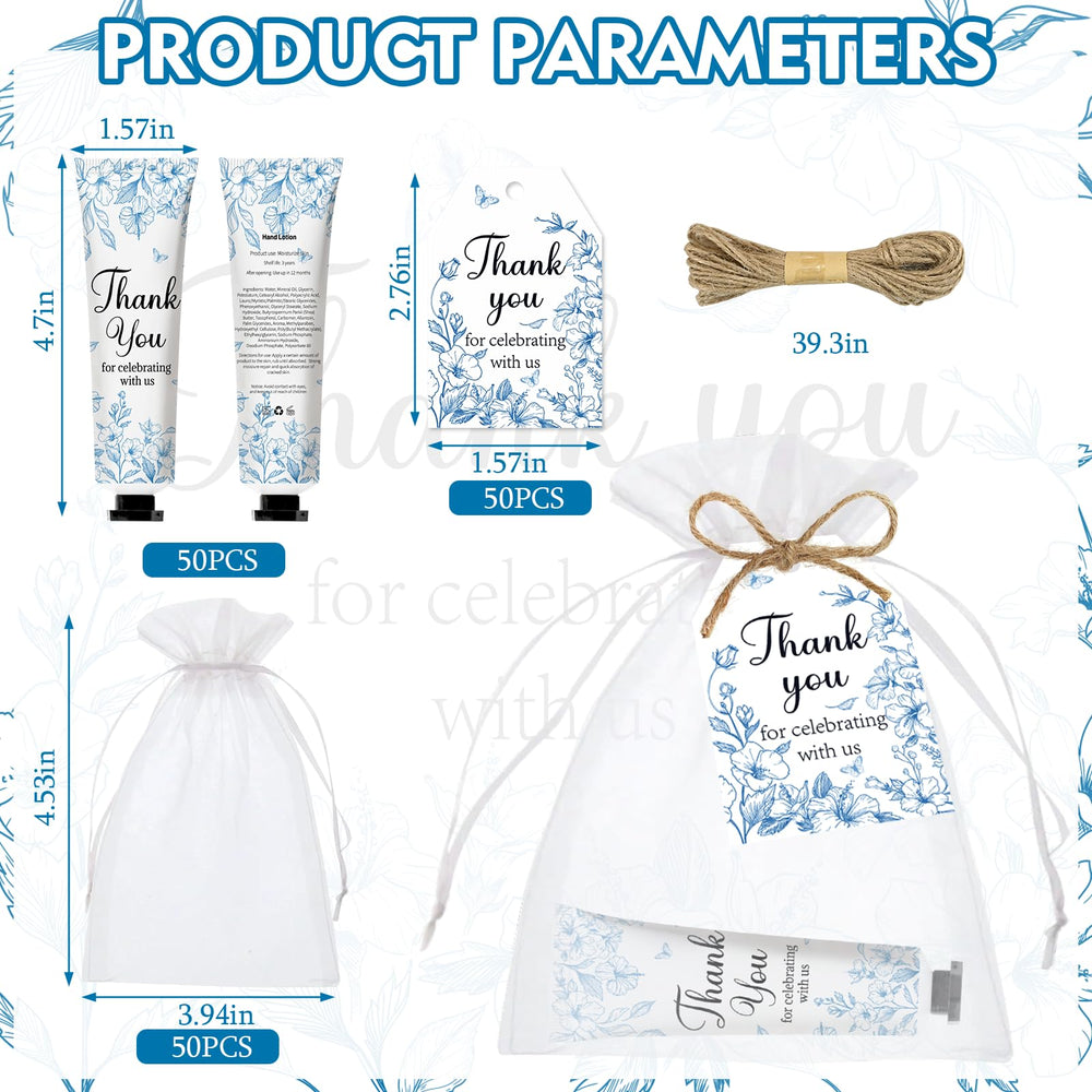 Nlicrst sachets organza baby shower décor et rangement pratique