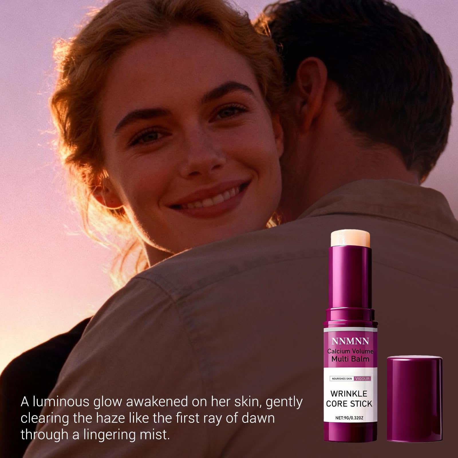 nnmnn Calcium Volume Multi Balm Stick – texture légère et absorption rapide.
