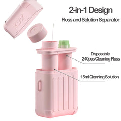 Solution nettoyage perçage rose 15ml, nettoyage sûr et efficace.