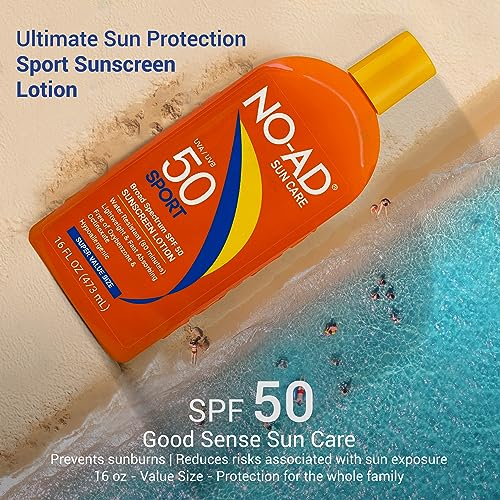 NO-AD SPF 50 Sport - texture creme solaire appliquée sur la peau en douceur.