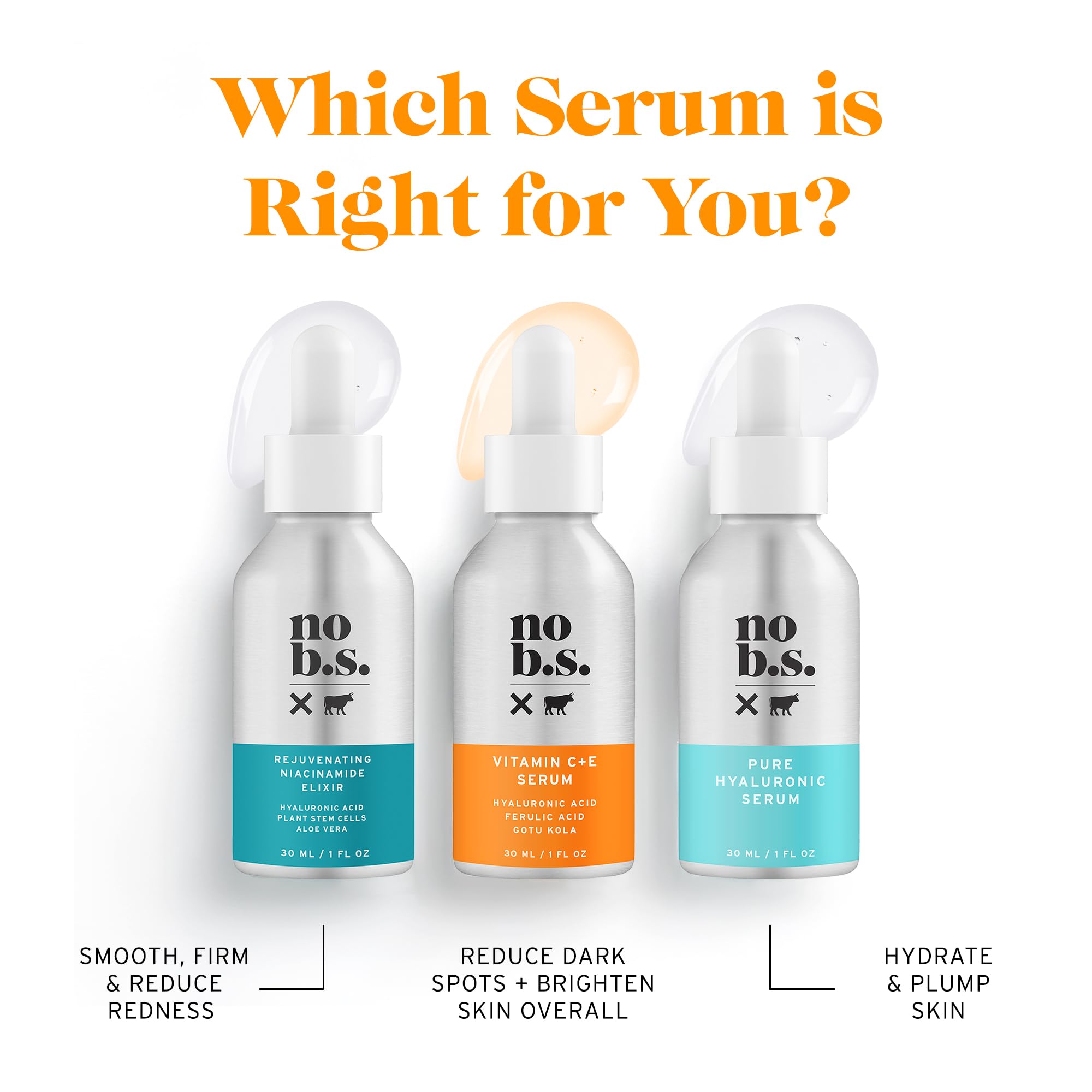 Routine quotidienne vegan et cruelty-free avec le sérum Vitamine C et E.