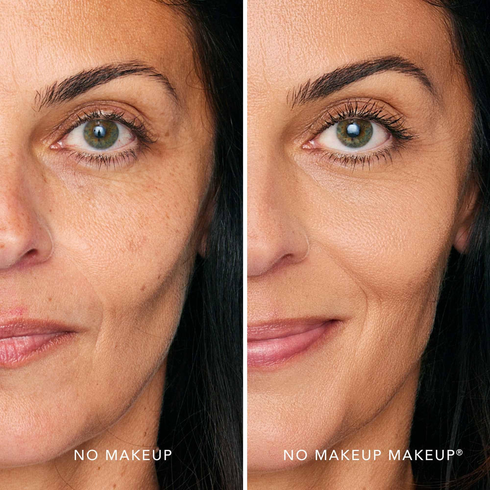 No Makeup Makeup Foundation - Applicateur pinceau pour une couvrance maîtrisée.