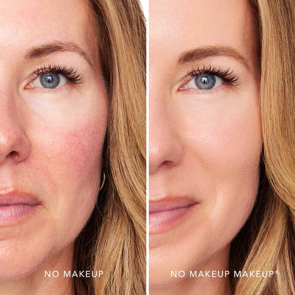 Pinceau intégré du fond No Makeup Makeup pour une application précise.