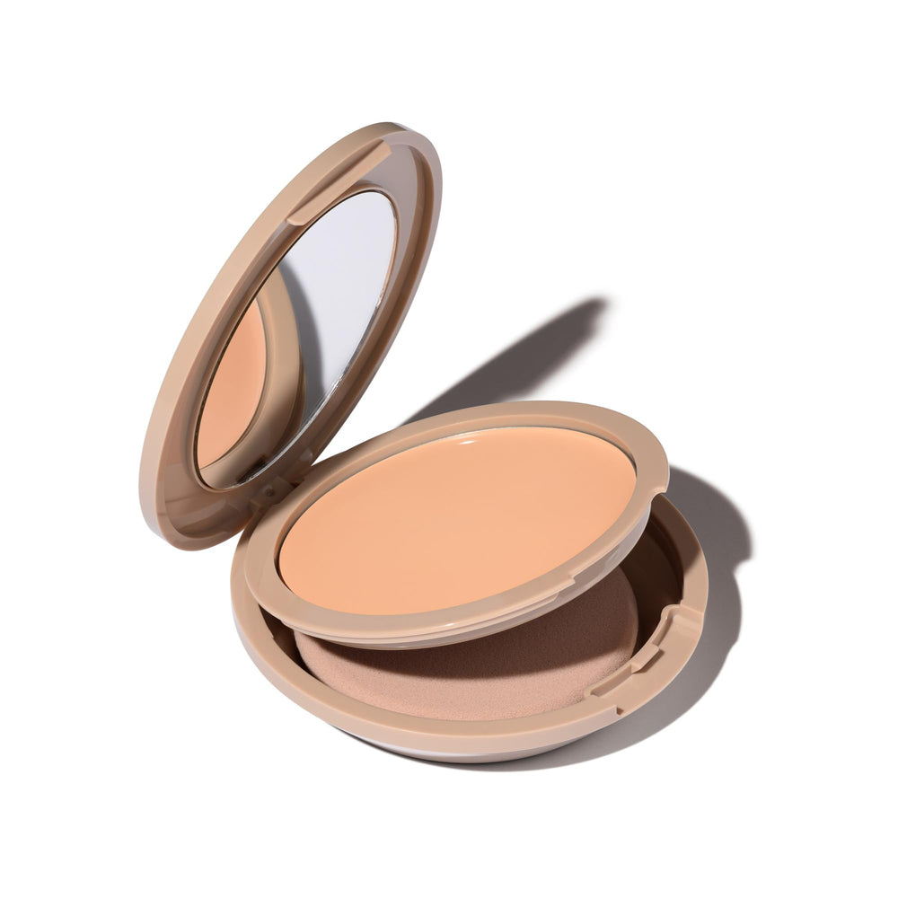 Fondation No Makeup Makeup dans le flacon, fini naturel et léger.