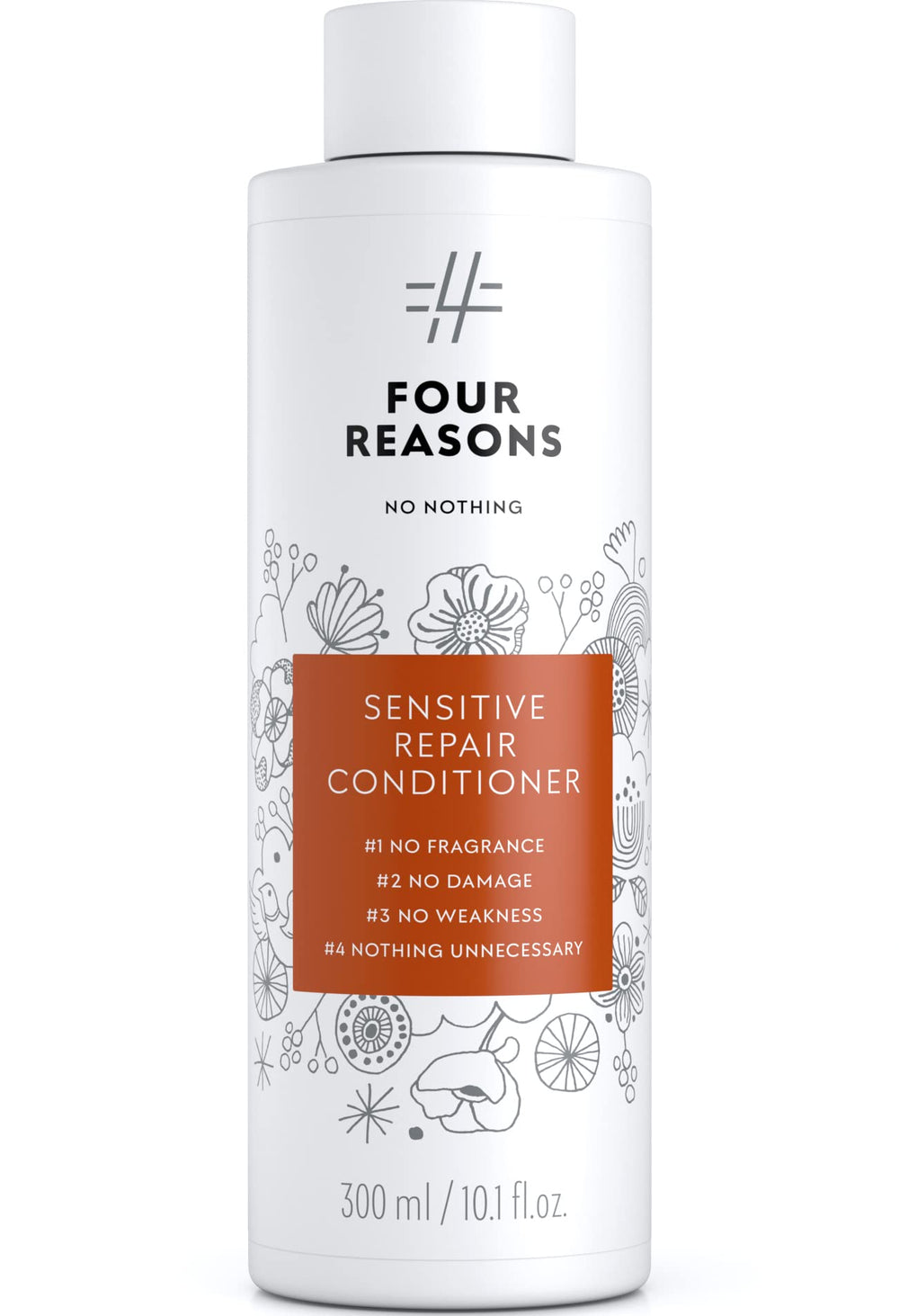 No Nothing Conditionneur Réparateur – bouteille, soin pour cheveux fragiles et abîmés
