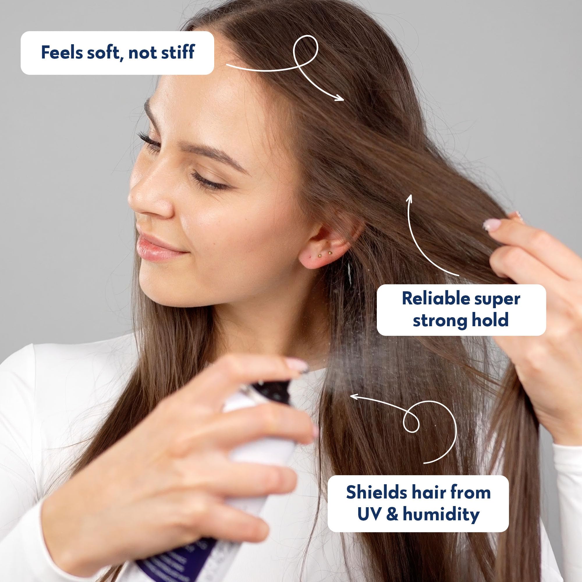No Nothing contrôle-frisottis pour cheveux lisses toute la journée