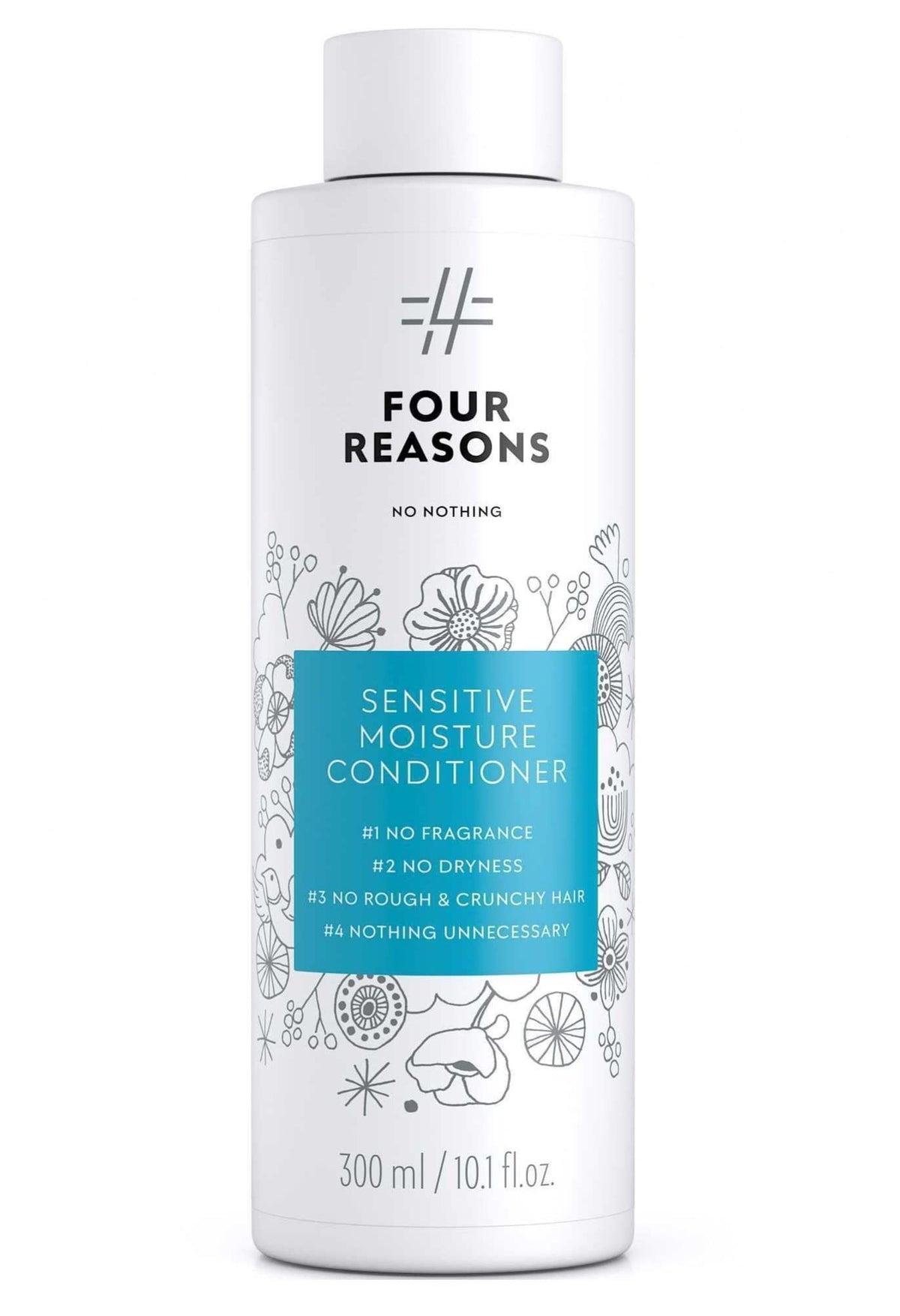 No Nothing: flacon du conditionneur hydratant, idéal pour cheveux secs.