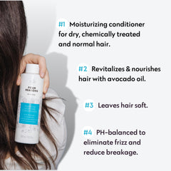 No Nothing: image montrant l'huile d'avocat, nourrissante pour les cheveux.